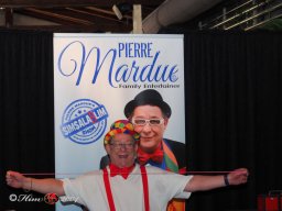 Pierre Mardue im Gleisgarten am 21. April 2024